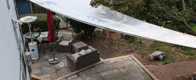 Blue Stone Patio & Sail