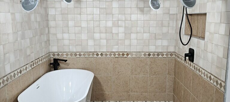 Walk-In Shower & Tub combo